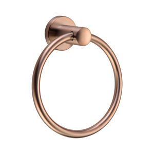 Porte-<span class=keywords><strong>serviette</strong></span> mural moderne en acier inoxydable finition nickel, design <span class=keywords><strong>rond</strong></span>, écologique - Product Image 1