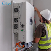 Système de stockage d'énergie Deye 20KWH JA Panel Set deye Lifepo4 Batterie deye 10kw Onduleur solaire Système d'onduleur hybride domestique