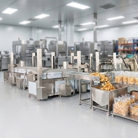 Máquina para Hacer Papas Fritas de Alta Capacidad, Dirigida a la Rentabilidad (ROI), Planta Industrial con Tecnología Avanzada de Desaceite y Sazonado