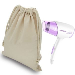 Bolsa de Lona Personalizable con Cordón para Secador de Pelo, para Hoteles y Casas de Huéspedes - Product Image 5