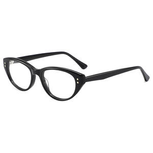 Montures de lunettes pour femmes Conchen, style œil de chat, en acétate, monture complète, fabriquées à la main, style rétro, pour un usage quotidien - Product Image 6