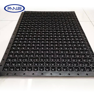 Industrielles Hotel Verwenden Sie modulare ineinandergreifende rutsch feste schwarze Gummi matte Wasch bare gestreifte Fabrik-<span class=keywords><strong>Anti</strong></span>-Ermüdungs-Bodenmatten-Teppiche - Product Image 4