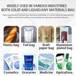 High Quality <strong>Continuous</strong> Small Side Heat Plastic Bag Sealing <strong>Machine</strong> With Date <strong>Coding</strong> - Product Image 3