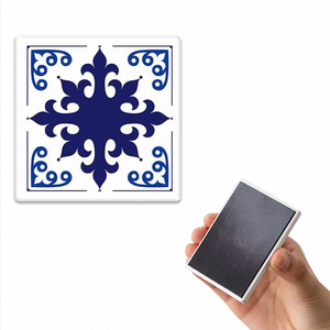 Vente en gros d'autocollants céladon art déco personnalisés Décorations de <span class=keywords><strong>cuisine</strong></span> vierges bon marché pour décorations magnétiques de réfrigérateur - Product Image 1