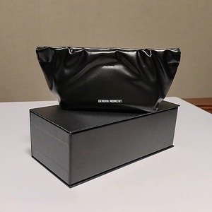 Genuin Moment Black Irregular Soft Eyewear <b>Case</b> <b>For</b> <b>Sunglasses</b> Accessories 2024 - Product Image 1