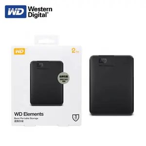 Elements New elements 1T 2T 4T 5T 2.5-inch external storage drive Hard disk 2T USB 3.0 Storage disk Used for PCS