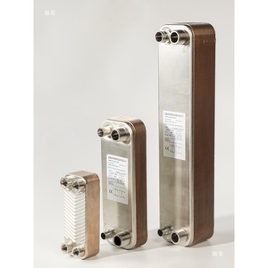 เครื่องแลกเปลี่ยนความร้อนแบบแผ่นเชื่อมฟิวชั่น รุ่น GL แบบแนวตั้ง ทำจากสแตนเลส สำหรับอุตสาหกรรม ใช้กับเครื่องระเหย เครื่องควบแน่น และน้ำมัน - Product Image 2