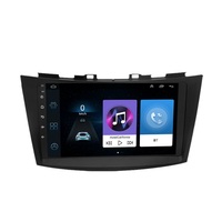 Reproductor de DVD para Auto de 9 Pulgadas, 2 Din, 4 Núcleos, Unidad Principal con GPS, Amplificador, Carplay, Android Auto, Estéreo para Auto, Radio para Auto para Suzuki Swift 2011-2015