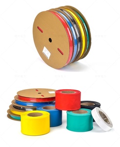 Rouleaux de gaine thermorétractable 1KV de haute qualité 8,0 mm, <span class=keywords><strong>manchon</strong></span> thermorétractable en <span class=keywords><strong>PVC</strong></span> coloré 2:1, tube isolant thermorétractable - Product Image 2