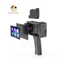 Impresora de Inyección de Tinta Portátil WisePrint HP-WP127 Pro Mate, Utiliza Cartuchos de Tinta Solvente de Secado Rápido TIJ