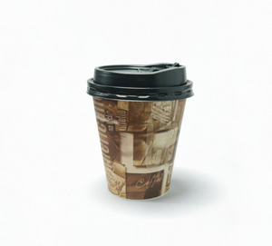 แก้วกระดาษแบบใช้แล้วทิ้งสำหรับเครื่องดื่มร้อนและเย็น แก้วกาแฟกระดาษ แข็งแรง ทนทาน ป้องกันการรั่วซึม เหมาะสำหรับใช้ในบ้าน สำนักงานขนาดเล็ก งานปาร์ตี้ และการเดินทาง - Product Image 2