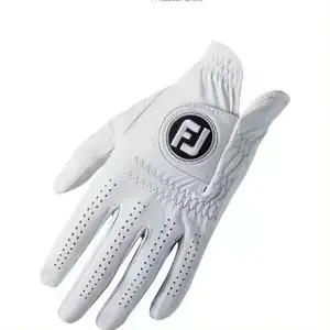 SSG001 Premium Men's Golf Glove Genuine Left Leather Golf Easy Grip Light Golf Glove