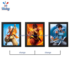 Póster <span class=keywords><strong>de</strong></span> Anime 3D Ricky <span class=keywords><strong>Element</strong></span> Magic, Ilusión Óptica 3D, Arte <span class=keywords><strong>de</strong></span> Pared <span class=keywords><strong>de</strong></span> Anime, Manualidades <span class=keywords><strong>de</strong></span> Plástico, PET Premium con Recubrimiento UV, Decoración del Hogar - Product Image 4