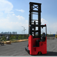 2.5 Tonluk Elektrikli Reach Forklift 2000kg 11m Maksimum Kaldırma Yüksekliği Yan Kaydırıcı Yüksek Raflı Depo Depolama CE