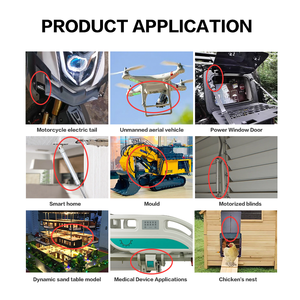 ストローク10mm高速ミリメートル/秒6vボルトミニ電動リニアモーターアクチュエーター (リモコン付き) - Product Image 5