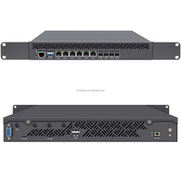Appareil réseau en rack personnalisé C3758 C3808 C3958 6x1G Ethernet 8x10G SFP+ DDR4 M.2 NVME Pare-feu Routeur Serveur