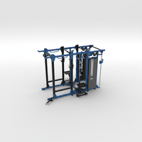 Rack de Squat Complet ROSEN Fitness pour Entraînement Corporel Complet en Salle de Sport Commerciale