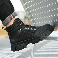 Chaussures de sécurité sportives personnalisées 930, légères, avec embout en acier, résistantes à l'huile, semelle en caoutchouc antidérapante, pour l'hiver, fabriquées en usine