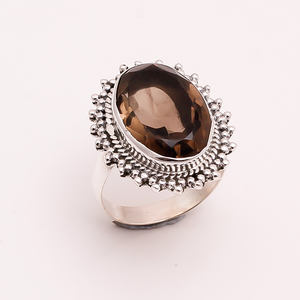 Bague Design Unique en Argent Sterling 925 avec Fabricant de Pierres Précieuses Oeil de Tigre Naturel Bijoux de Mode pour Mariage de Femmes - Product Image 3