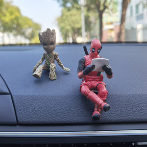 Figura de acción HY Mini <span class=keywords><strong>Groot</strong></span> para decoración de salpicadero de coche, figura de juguete de PVC de <span class=keywords><strong>Groot</strong></span> para decoración, muñeco de <span class=keywords><strong>Groot</strong></span> para maceta. - Product Image 5