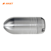 AMJET Injection inverse haute pression, adaptée aux tuyaux de 100 à 200 mm utilisés à des pressions de 4000 à 5000 livres par pouce carré