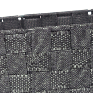 Woven Storage <strong>Baskets</strong> for Organizing, Posprica Small Black <strong>Baskets</strong> Cube Bin Container Tote Organizer Divider for Drawer, Closet - Product Image 6