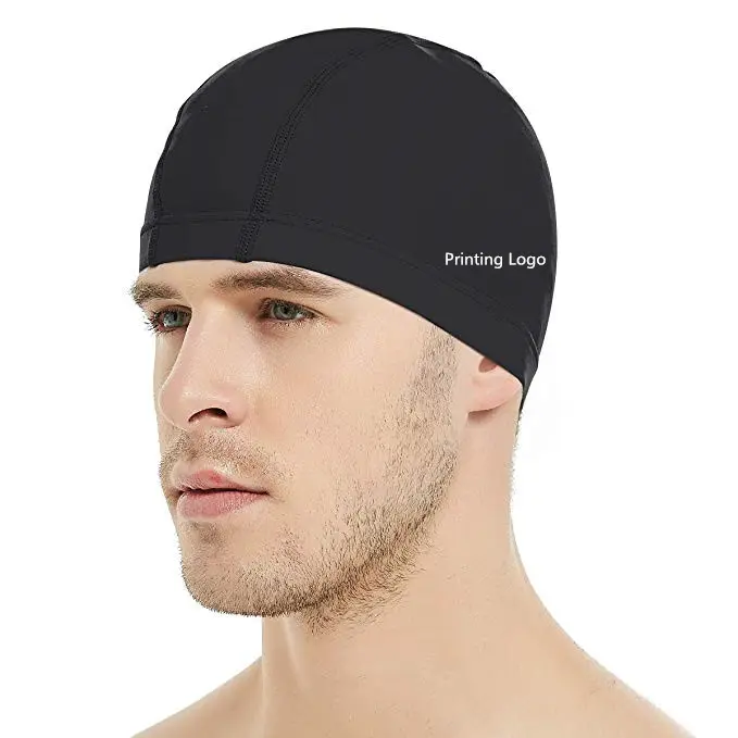 Mrtong Cheapest Customized Logo Lycra Swimming Cap,Nylon Swimming Cap Spandex Swimming cap