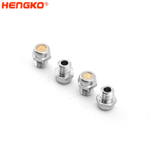 Silenziatore in Acciaio Inox 304 con Estremità Piatta e Appuntita <span class=keywords><strong>Serie</strong></span> H02K M5 G1/8 G1/4 G3/8 G1/2 Silenziatore per Aria Marmitta di Scarico - Product Image 2