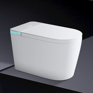 Articoli sanitari di lusso senza sensore di <span class=keywords><strong>pressione</strong></span> dell'acqua per il piede <span class=keywords><strong>sciacquone</strong></span> intelligente Wc automatico Wc Wc intelligente con telecomando - Product Image 1