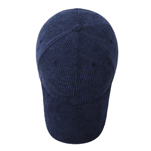 Cappellino da Baseball in Pana Morbida Calda Stile Retrò Unisex Leggero Lunga Durata Visiera Curva Senza Struttura Traspirante OEM ODM Ingrosso - Product Image 3