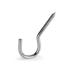 <span class=keywords><strong>Tornillo</strong></span> de <span class=keywords><strong>gancho</strong></span> tipo ojo abierto para madera, autorroscante - Product Image 3