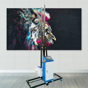 Máquina Automática de Impresión de Paredes en 3D con Cabezal de Impresión TX800, Tinta UV, Impresión Inalámbrica, Impresora de Paredes CMYK - Product Image 3