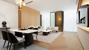 ชุดเฟอร์นิเจอร์ห้องนอนโรงแรมไม้สไตล์โมเดิร์น เตียงนอนขนาดใหญ่สำหรับห้องพักแขก เตียงขนาดใหญ่พิเศษ สำหรับใช้ในอพาร์ตเมนต์แบบกำหนดเอง - Product Image 4