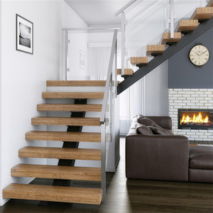 <span class=keywords><strong>Escalier</strong></span> décoratif en <span class=keywords><strong>bois</strong></span>, poutre centrale de qualité supérieure, <span class=keywords><strong>escalier</strong></span> droit en <span class=keywords><strong>bois</strong></span>, <span class=keywords><strong>escalier</strong></span> extérieur bien conçu - Product Image 1