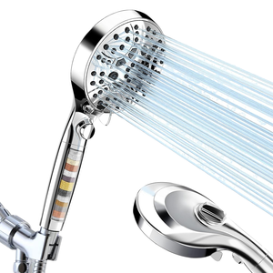 <span class=keywords><strong>Soffione</strong></span> <span class=keywords><strong>Doccia</strong></span> Fisso a Pioggia in ABS <span class=keywords><strong>con</strong></span> 9 Impostazioni di Spruzzo ad Alta Pressione - Product Image 1