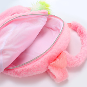 Nuovo simpatico cartone animato <span class=keywords><strong>unicorno</strong></span> ragazza peluche zaino scuola materna bambino sacchetto di stoffa Oxford MOQ 3 pz - Product Image 4