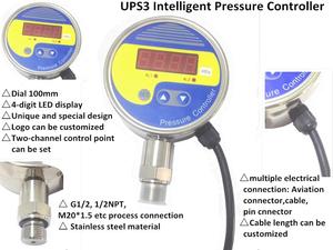 Ups3 Explosion Proof <span class=keywords><strong>LCD</strong></span> hiển thị Máy bơm nước 24VDC gas điều khiển áp suất - Product Image 4