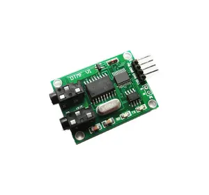 Taidacent Audio Generator Dual Tone Mehrfrequenz-Decodierung DTMF Decoder Encoder Keypad Board DTMF-Modul