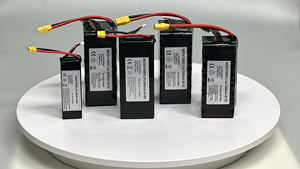 Индивидуальные литий-ионные аккумуляторные блоки 24В 5Ач 5000мАч 10C 12C 60Вт 7000мАч <span class=keywords><strong>18650</strong></span> 21700 для устройств подавления дронов - Product Image 4
