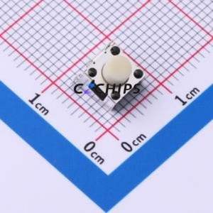 GT-TC205A-H023-L3 Tactile Switch SMD Switch Single Pole Single Throw Round Button 1.8N Horizontal Mount - Product Image 1