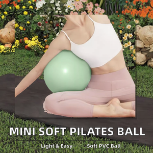 Balón de Fitness de PVC Ecológico de 25 cm <span class=keywords><strong>para</strong></span> Yoga, Pilates, Gimnasia, Antiexplosión, Suave, con Logotipo Personalizado, Equipo de Equilibrio de Plástico - Product Image 2