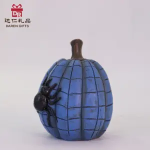 Nhựa Thủ Công Handmade Halloween Bàn Trang Trí Nhựa Bí Ngô Bức Tượng Tượng