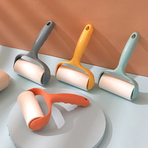 Tearable Lint Roller Brush With Replaceable Paper For Clothes Strong Adhesive Plastic Handle - Product Image 1
