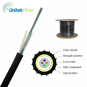 Manufacture Air Blowing Fiber Cable HDPE Fiber Optic Cable GCYFXTY Fiber Optic Cable Production Line Aramid Yarn/no Metal