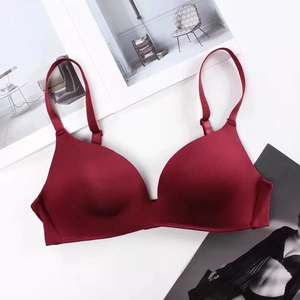 Bralette une pièce sans couture sans fil confortable Ultra-mince dos nu Push-Up belle dentelle respirant coupe doux dos <span class=keywords><strong>soutien</strong></span>-<span class=keywords><strong>gorge</strong></span> - Product Image 3