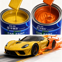Apprêt à forte adhérence compatible avec la peinture 1K couleur argent, adhère fermement aux surfaces variées de panneaux métalliques de voitures pré-primés