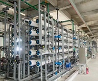 Système de dessalement par osmose inverse industriel à deux étages avec moteur et roulement, capacité de production de 250-1000 m³/h, certifié CE