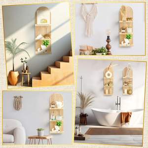 Estantes Flotantes <span class=keywords><strong>de</strong></span> Madera Maciza Personalizados para Decoración <span class=keywords><strong>de</strong></span> Paredes, Estantes <span class=keywords><strong>de</strong></span> Pared Decorativos, Venta al por Mayor <span class=keywords><strong>de</strong></span> Fábrica, Estante <span class=keywords><strong>de</strong></span> Pared <span class=keywords><strong>de</strong></span> Madera para Decoración del Hogar - Product Image 2