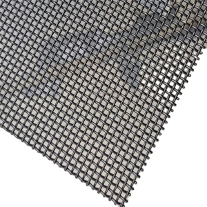 มุ้งลวดกันขโมยสแตนเลสเคลือบสีดำ SS304 316 สำหรับหน้าต่างและประตู - Product Image 1