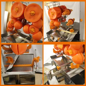 20 Jeruk Per Menit Industri Otomatis Mesin Juicer Orange Dengan Sertifikasi CE
